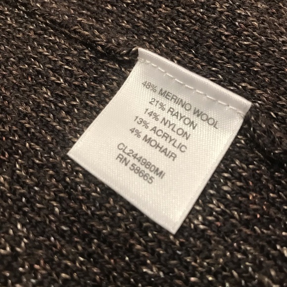 NWT Classiques Entier Sweater Blazer (Brown, XS) - Picture 8 of 8